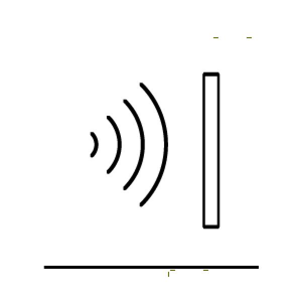 Icône isolation acoustique